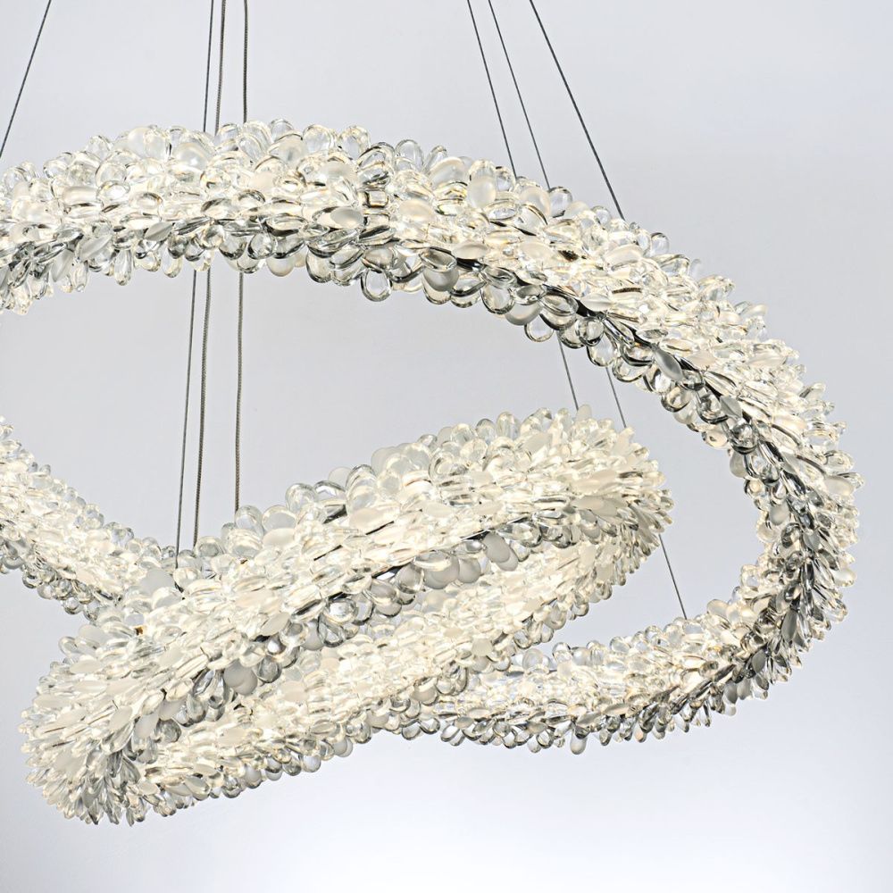 Подвесной светильник 60*20/190 см, LED 105W 3000-6000K MODESTYLE MS.5002.600.400 CR хром