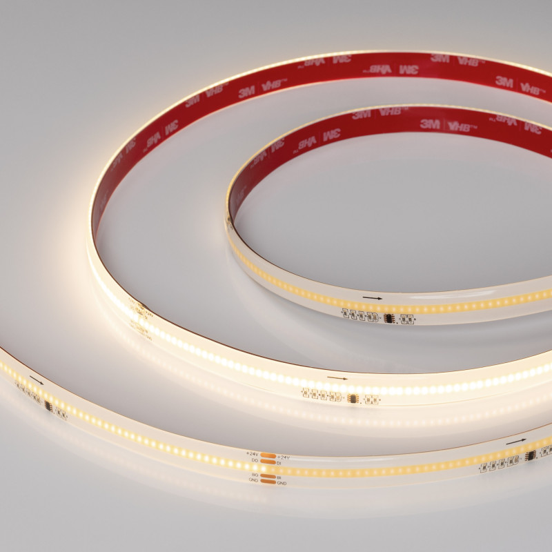Лента герметичная SPI-COB-SE-X378-12mm 24V Warm3000-PX63-BPT (7 W/m, IP65, 5m) (Arlight, бегущий огонь) 041739. Цена указана за 5 метров. Продается кратно 5 метрам.