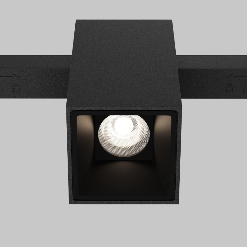 Светильник на шине 19,3*5,3*10,4 см, LED, 7W, 4000К, Maytoni Technical ALFA TR121-2-7W4K-B черный