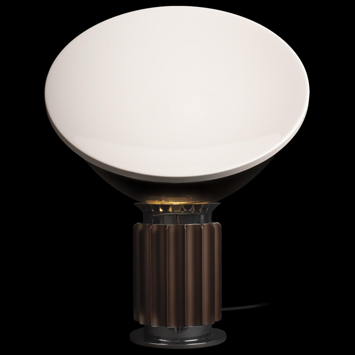 Настольная лампа 37*49 см, 1*E27*40W LOFT IT Taccia 10294/S Brown бронза, хром