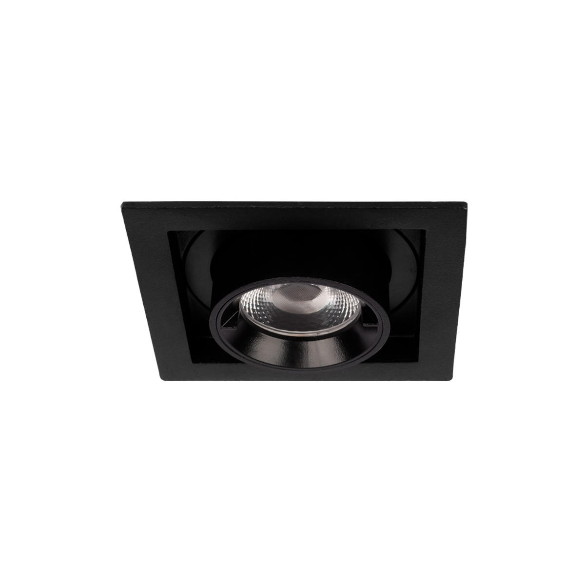 Встраиваемый светильник 10*10*10 см, 1*LED*12W 4000K LOFT IT Apex 10327/D Black черный