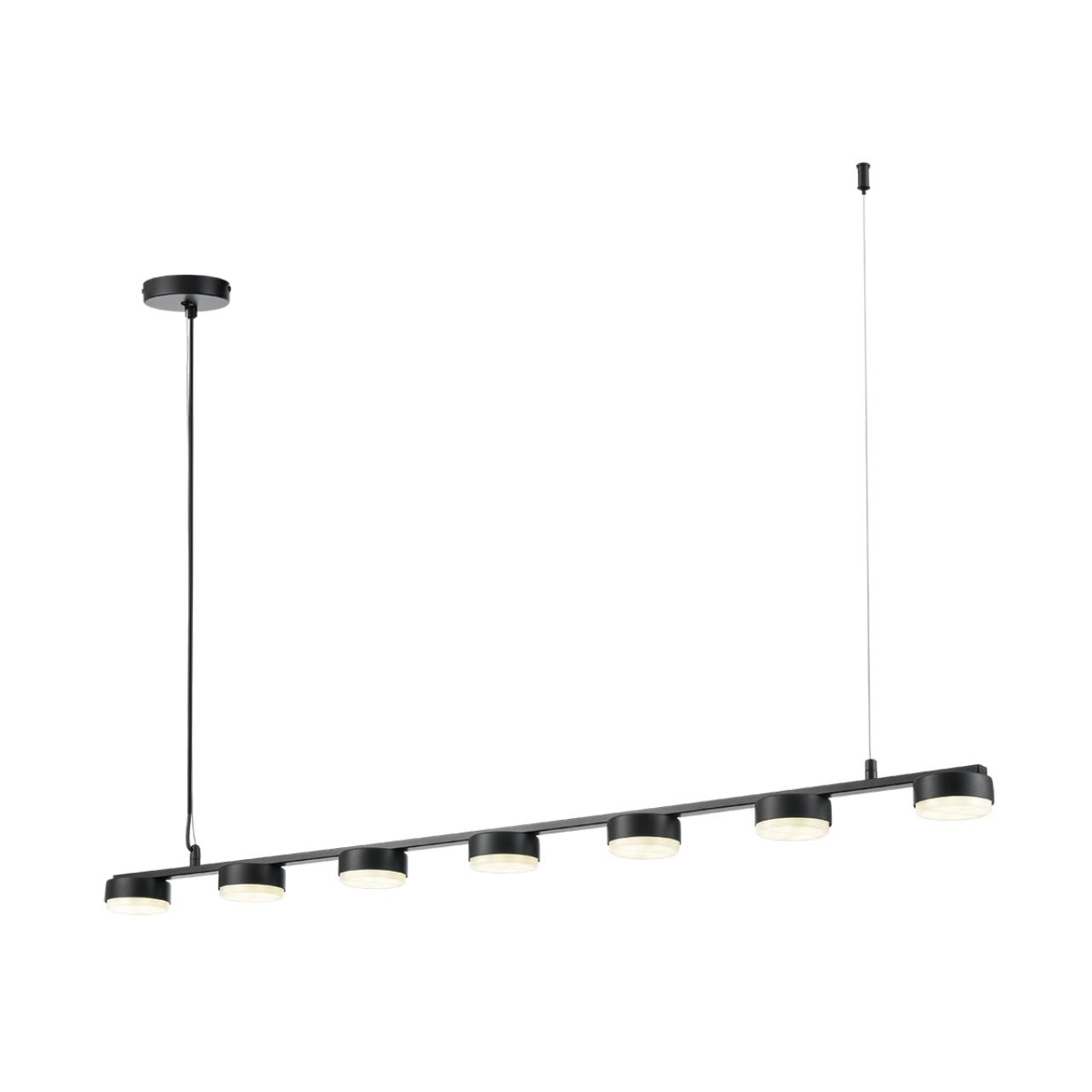 Светильник подвесной 8*115*80 см, 7*GX53 Lumion Torina 8117/7 черный