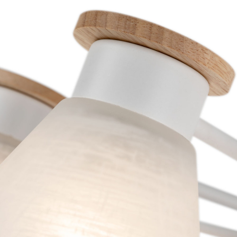 Потолочная люстра Arte Lamp Tyler A1031PL-8WH, диаметр 81 см, белый