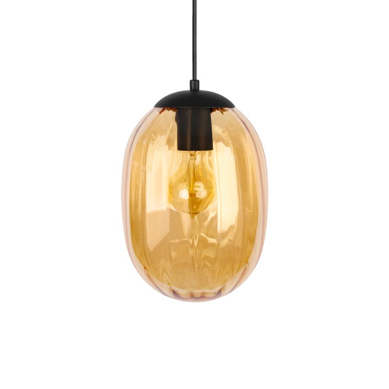 Подвесной светильник *18*-27,5 см, 1*E27*40W, LOFT IT Bubble 10427 Amber, черный
