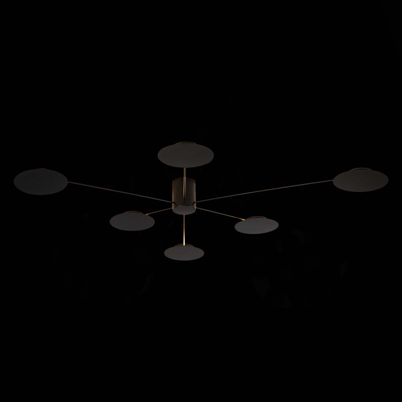 Светильник потолочный 151*141 см, 30W 3000K ST LUCE TONDO SL6006.402.06 Черный