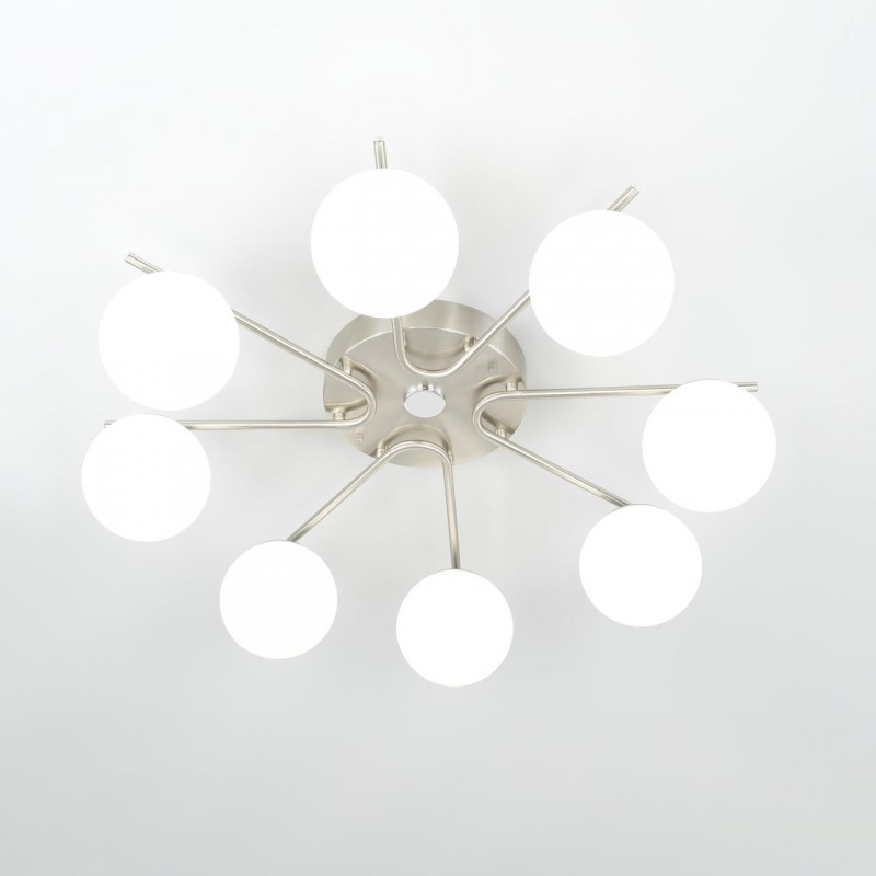 Люстра 78*20 см, LED*90 W, 3000-5500 К, Матовый хром Citilux Адам CL228A181