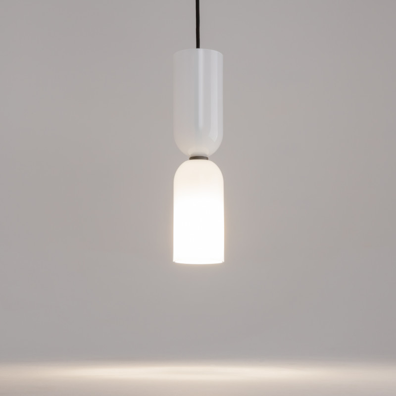 Подвесной светильник  10 см, E14 1 40W, К, Белый Maytoni Memory MOD177PL-01W