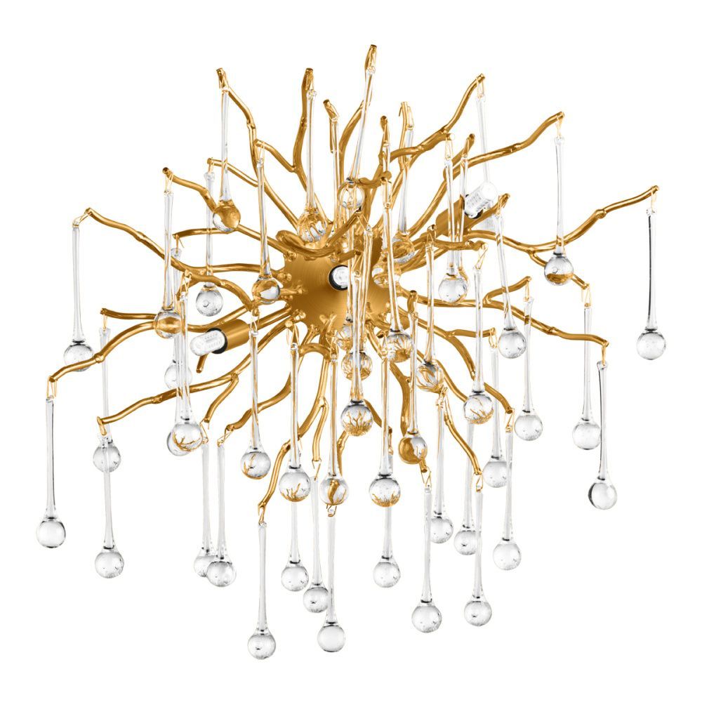 Бра 55*35* см, 3*G9*5W, Loft It Drops 10377W, Золото