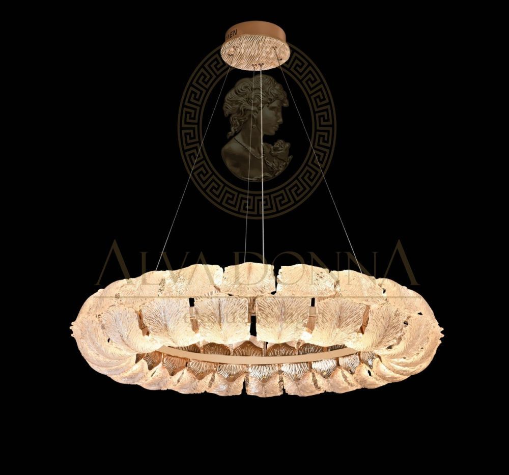 Люстра 9379 - D500 / H150 LED 60W 3000K Alva Donna