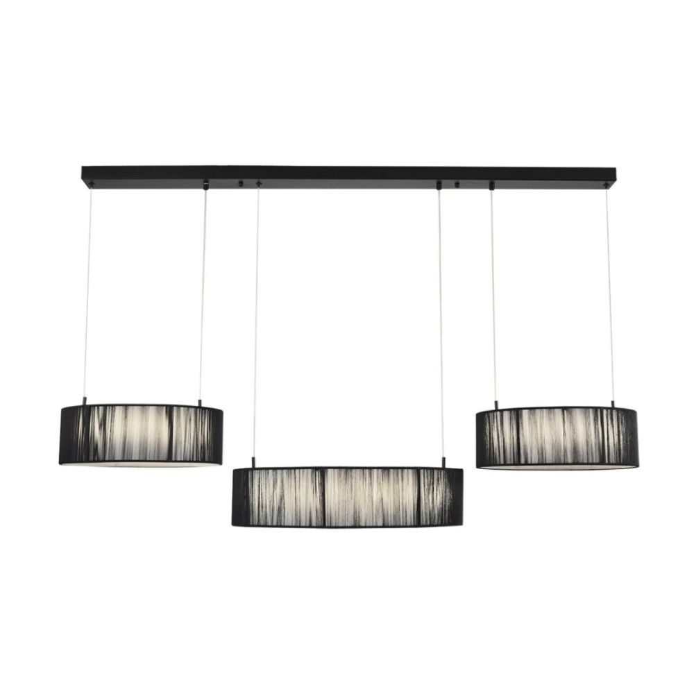 Подвесная люстра 126 см, 70W, 3000-6000K, Lumion Ledio Kava 8371/70L, черный