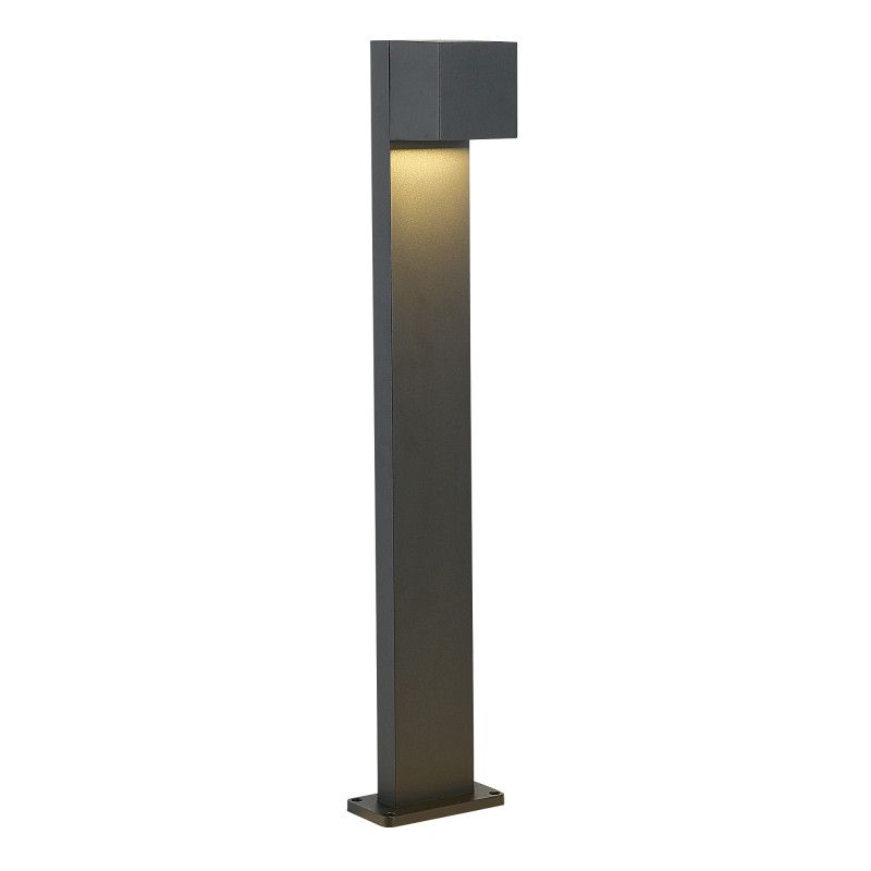 Садово-парковый светильник 15,8*13,9*80 см, *LED*12W, 3000K, ST-Luce BRIK SL9513.705.01, серый