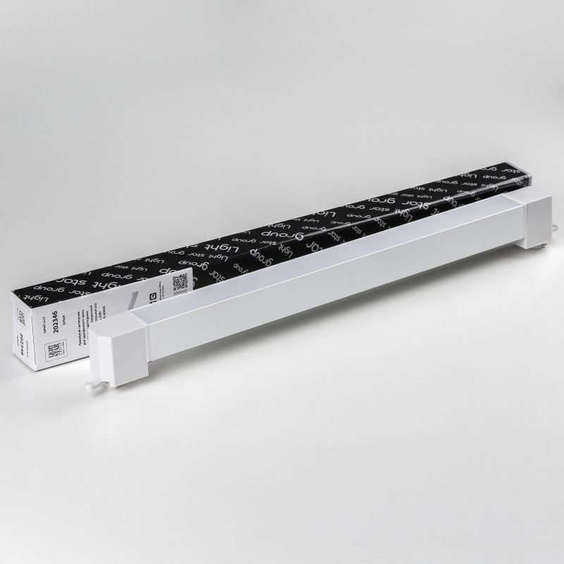 Светильник на шине 49*3,5*-4,5 см, *LED*30W, 3000K, Lightstar Lilla 202346, белый