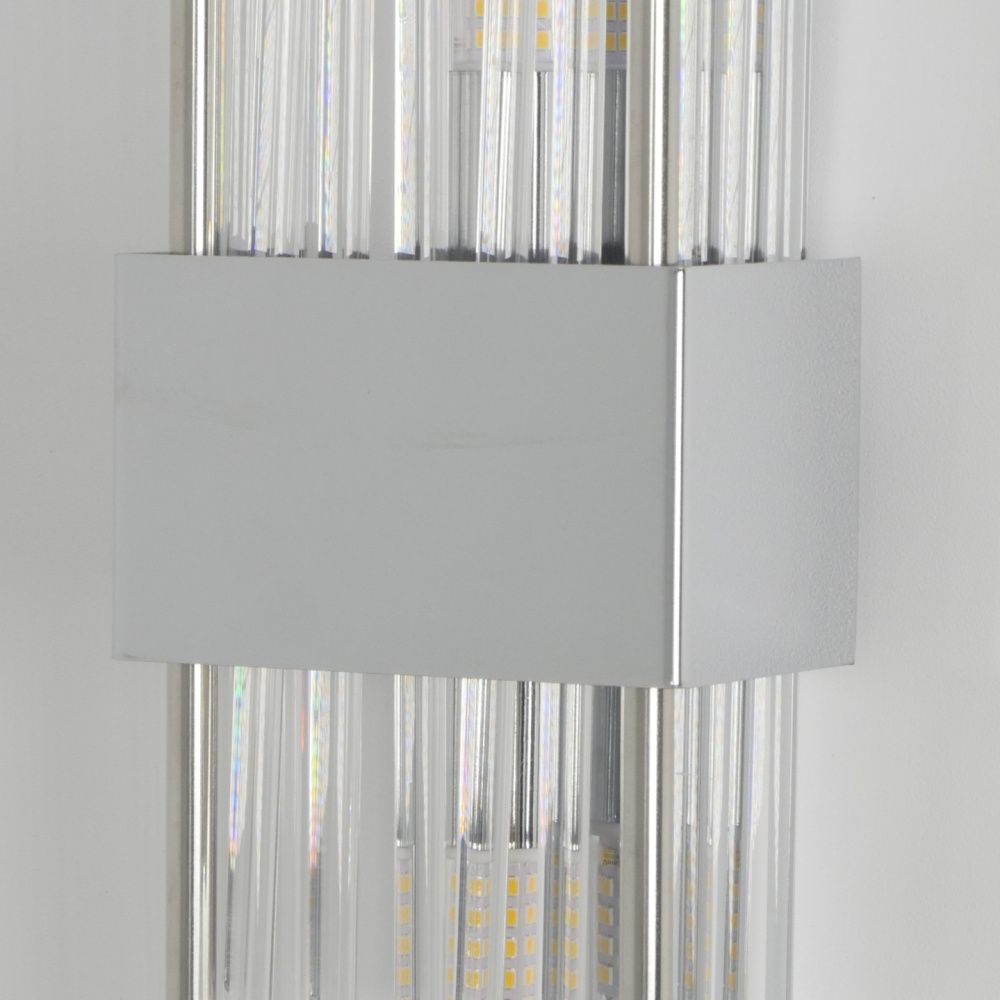 Светильник настенный ElegantLight DZN-4419 CHROME/ХРОМ D110/H600/2/G9/20W NEAT 24-12