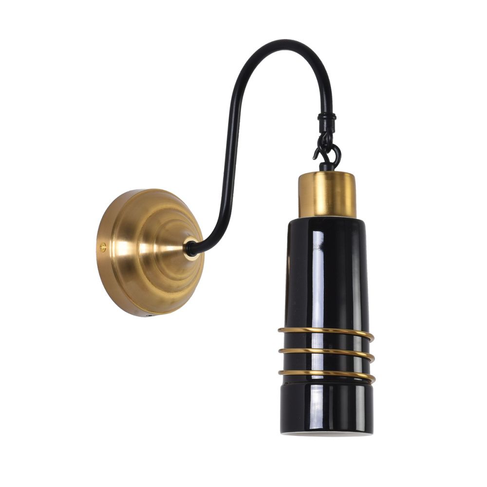 Бра 30 см, Lumion 8361/1W, черный-золото