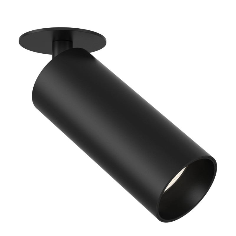 Встраиваемый светильник Maytoni Focus Led C053CL-L12B4K, 12W LED, 4000K, черный