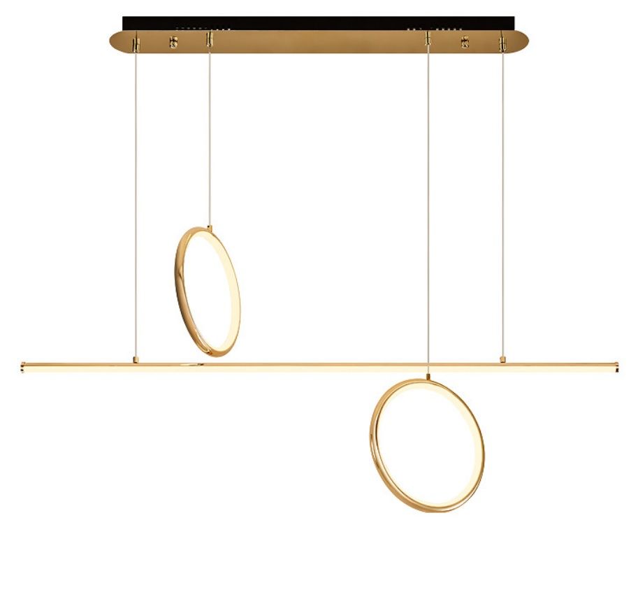 Подвесной светодиодный светильник Inodesign Hoopla Gold 40.1012