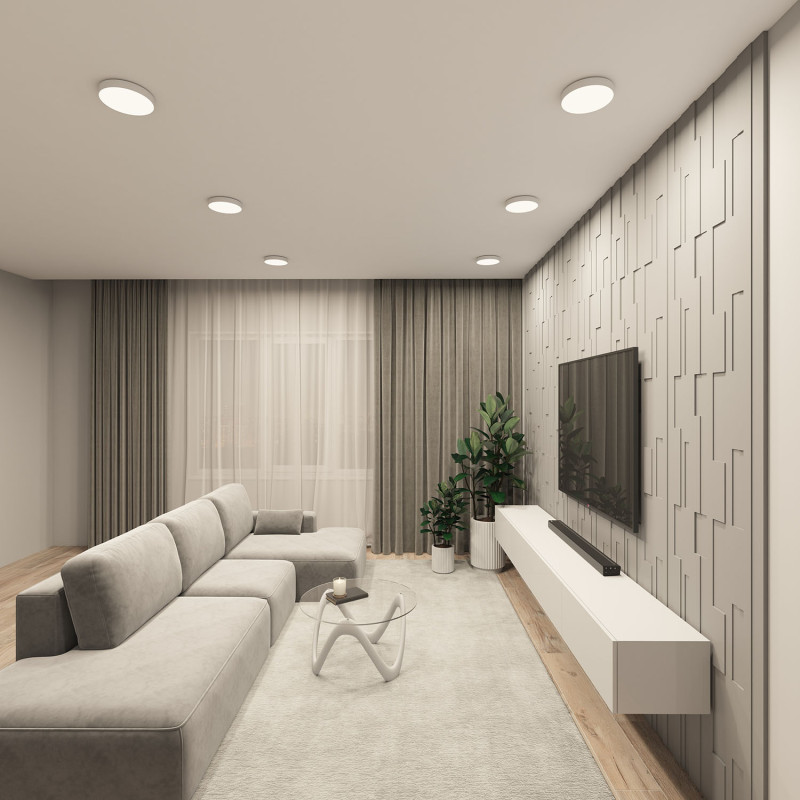 Накладной светильник *21,2*4,1 см, LED * 36W, 3000-6500К, Denkirs Tab DK2851-WH, белый