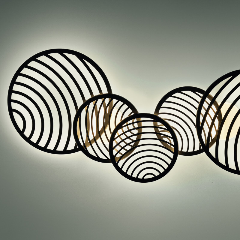 Светильник 68,5*40*13,6 см, LED *  40W, 3000К Mantra Colladge 7232, черный