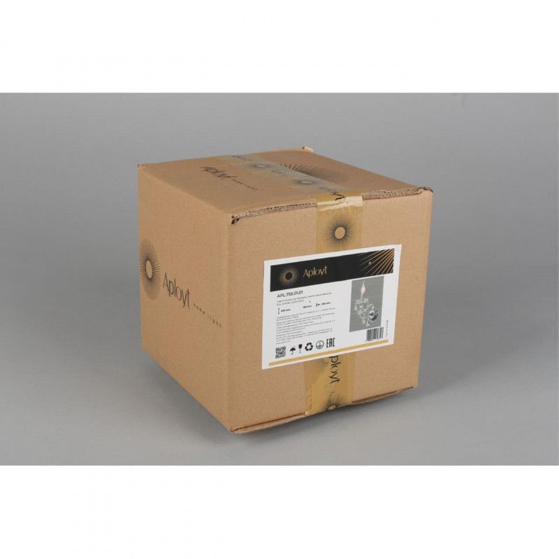 Бра 12*33 см, 1*E14, 40W, Aployt Koletta APL.755.01.01, хром