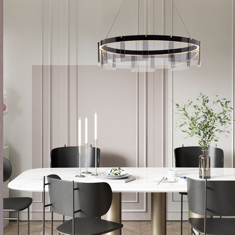 Подвесной светодиодный светильник Inodesign Odri Black D80 44.8020