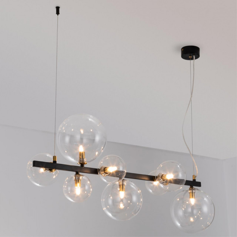 Светильник 80 см, Arte Lamp VINCENT A7790SP-8BK, черный