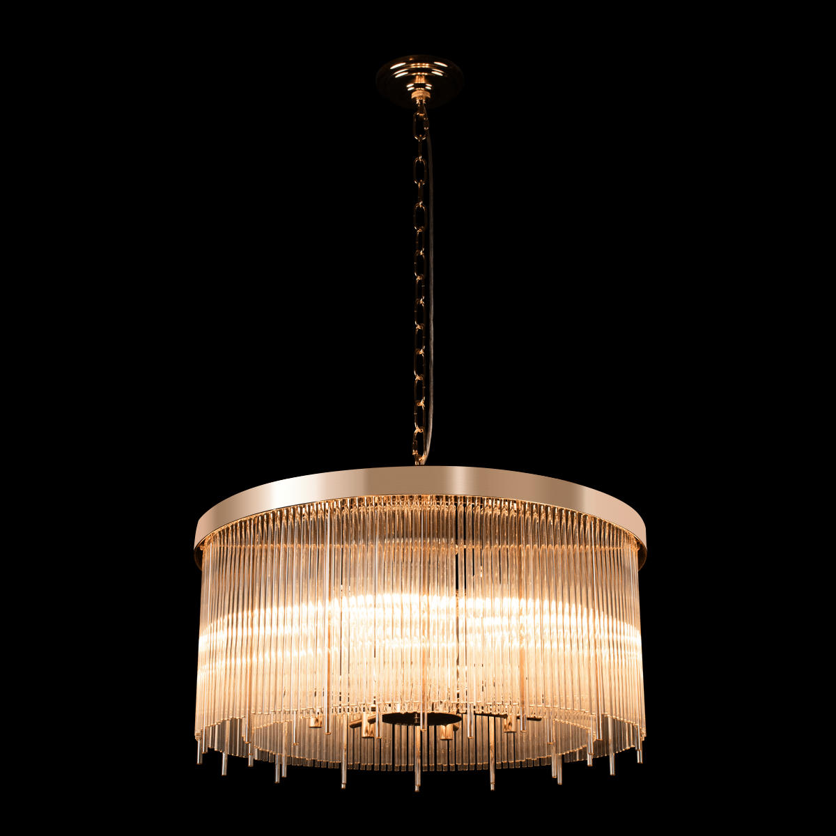 Подвесной светильник 60*28 см, 8*E14 LOFT IT Montana французское золото 10299/600 French gold