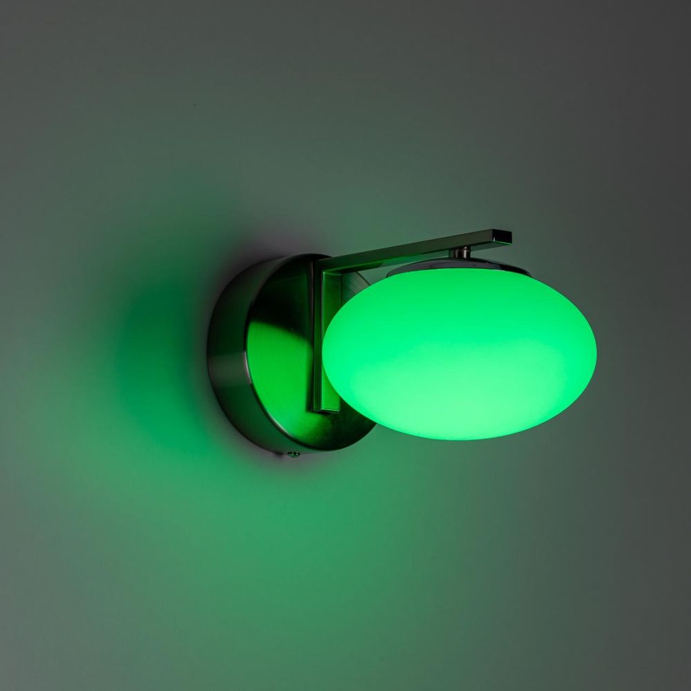 Светильник 16 см, 12W, 3000-5500K, Citilux ATMAN SMART CL226B311, матовый хром