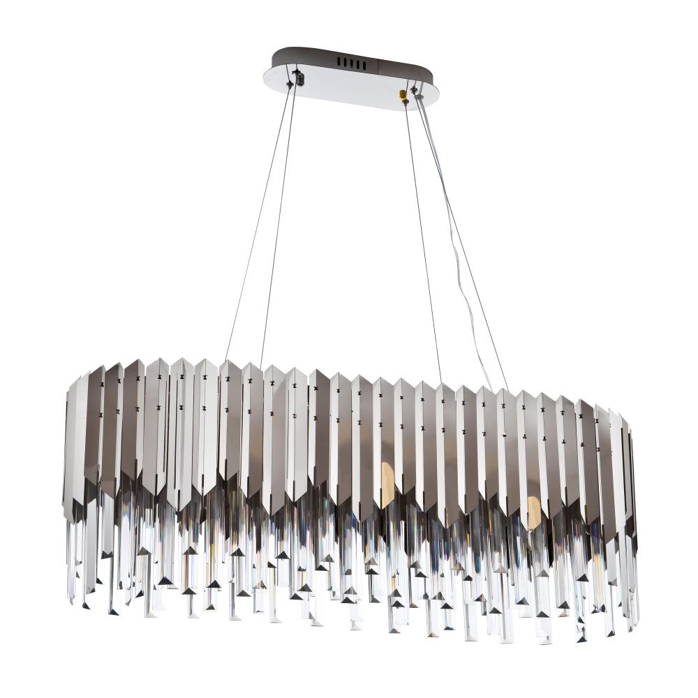 Люстра 80*35*- см, 10*Е14*40W, Modelux  ML.20207.10 CR, Хром