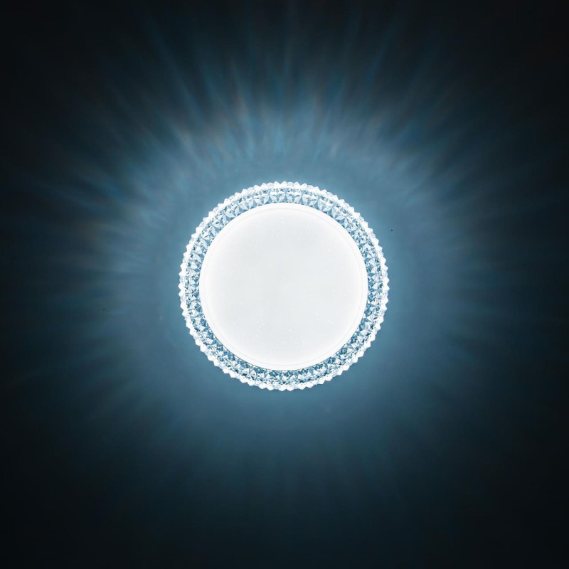Светильник Citilux Альпина Смарт CL718A12G, 13W LED, 3000-5500K, диаметр 21 см, белый