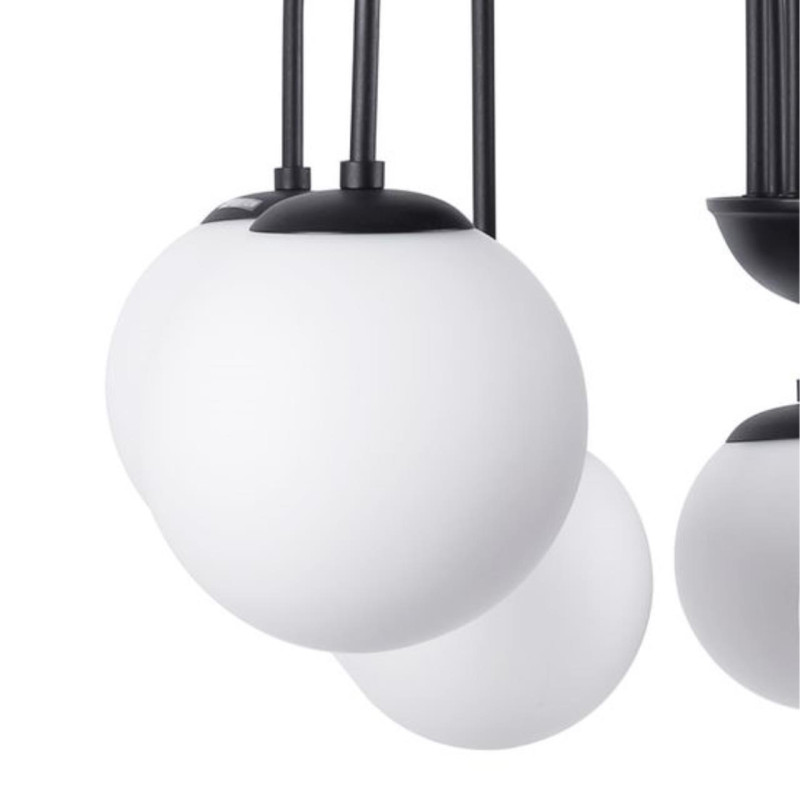 Люстра 75*63 см, 8*E14*40W  Arte Lamp Mebsuta A1675LM-8BK черный