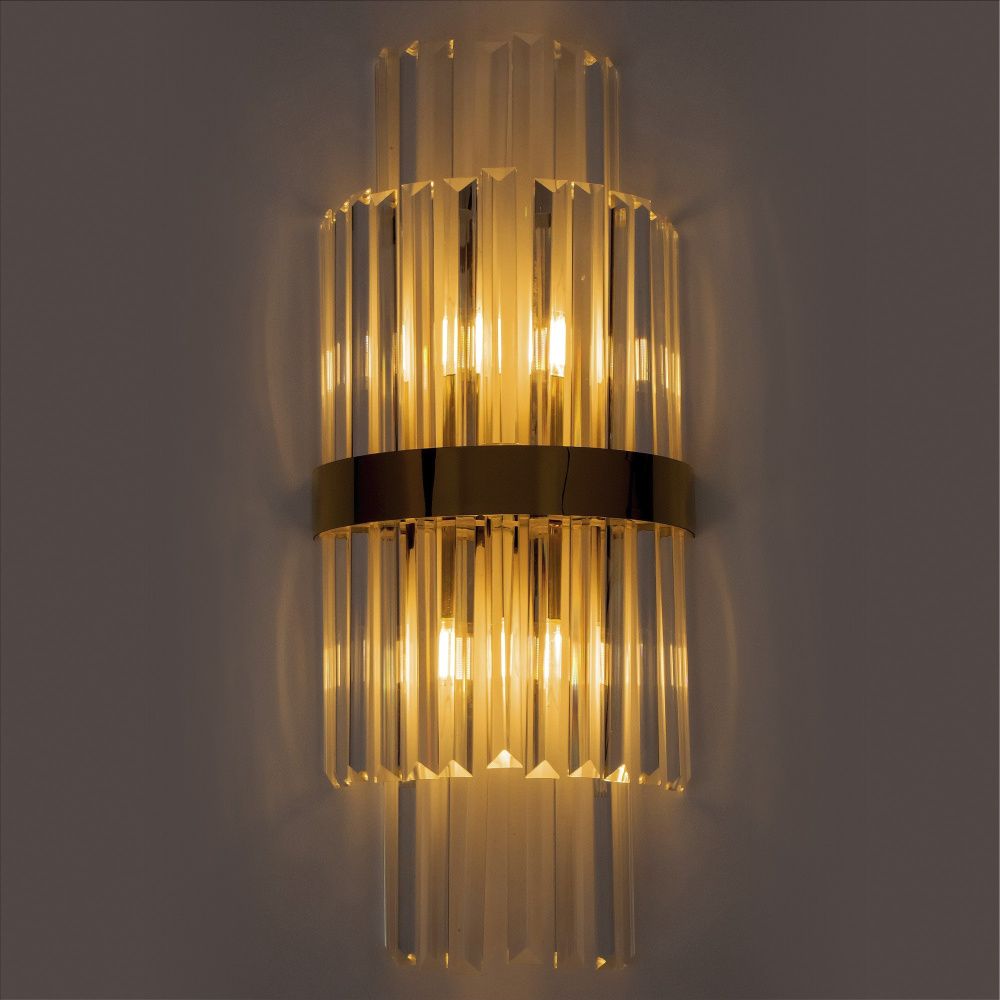 Бра 23*12*55 см, Е14 2x40W, Золото MODELUX ML.504.02 GD