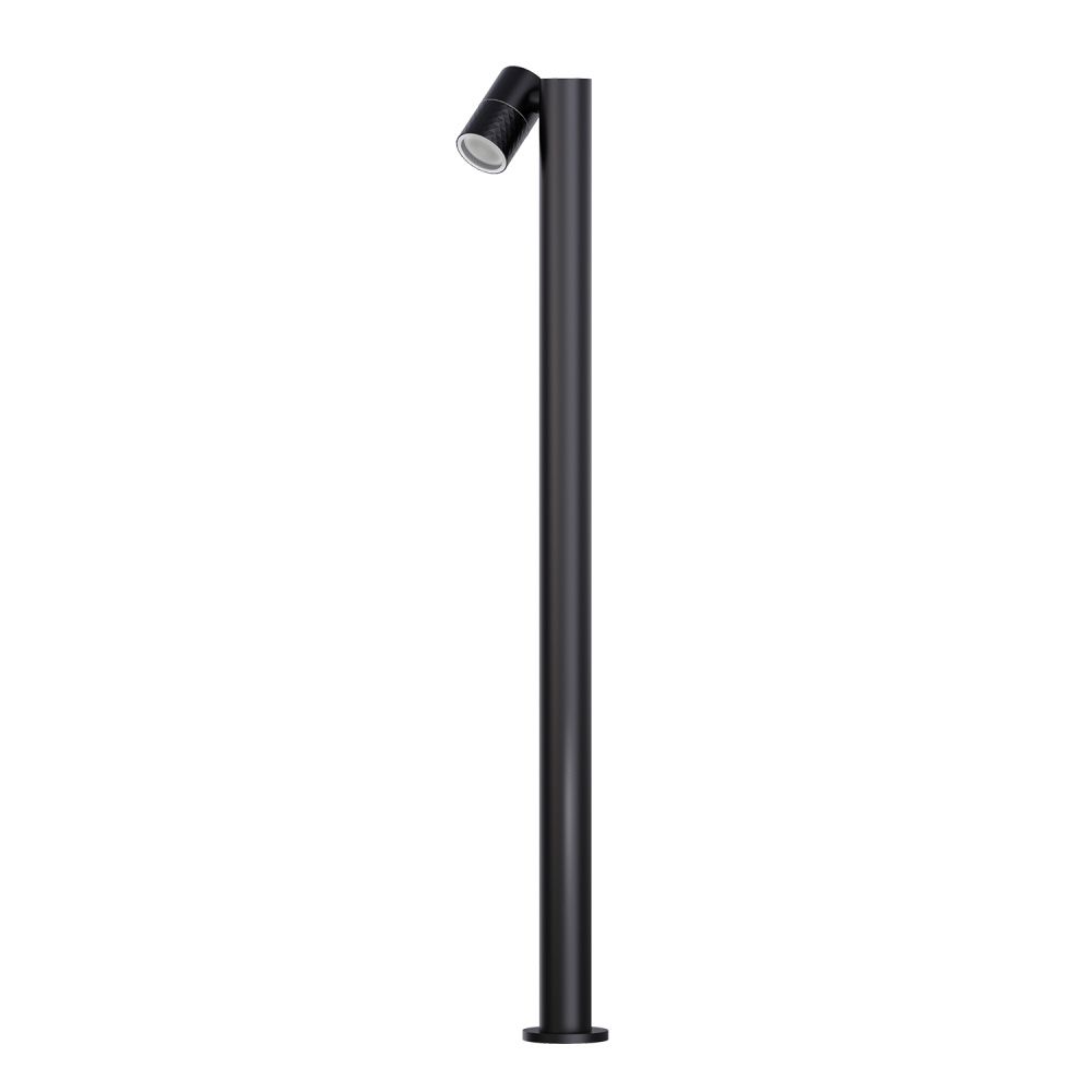 Уличный столб 10*100 см, 1*GU10, 35W, Favourite Bonum 4659-1F, чернный матовый