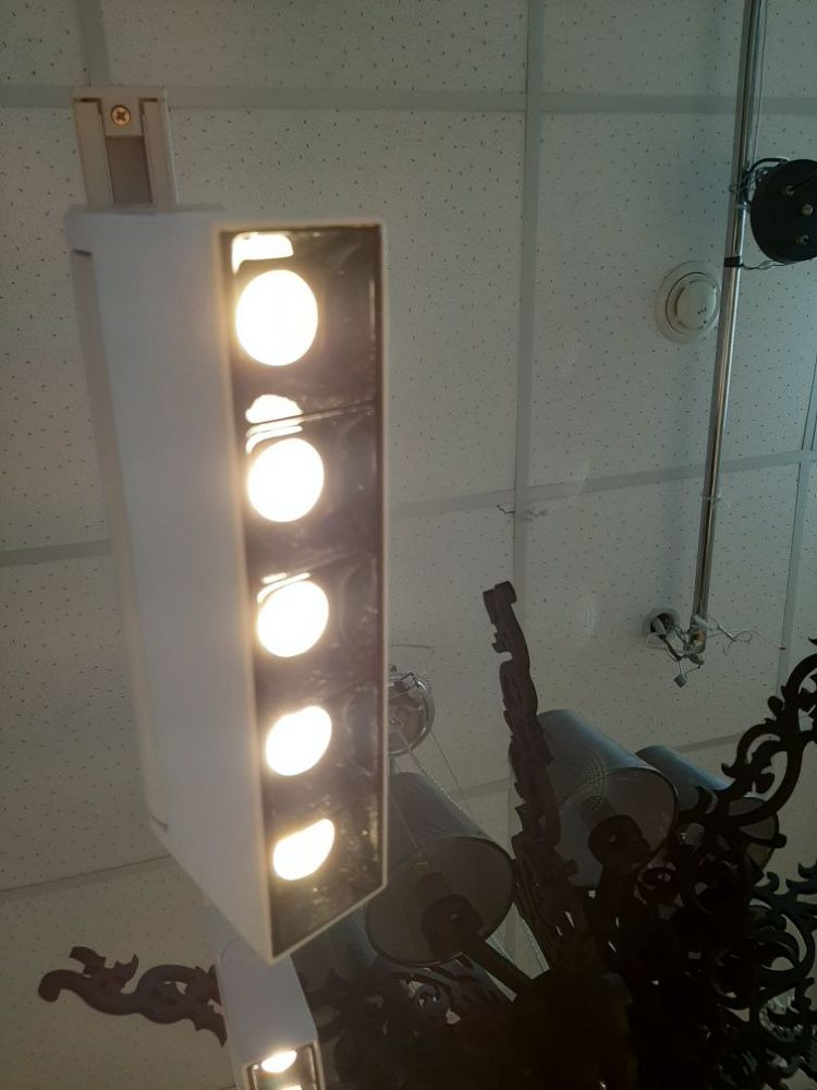 Сборка Шина Novotech Eos 2 метра + 6 светильников