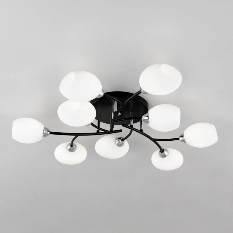 Люстра Citilux Флорида Черн.+Хром CL148195