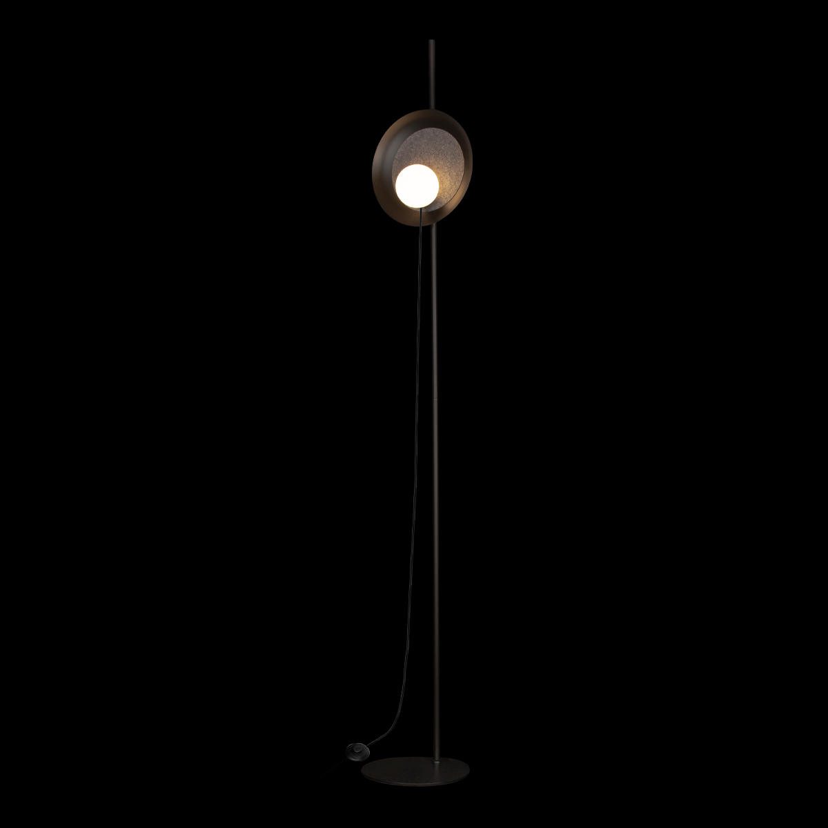 Торшер 172 см, Loft ItWonders 10237F Black, черный