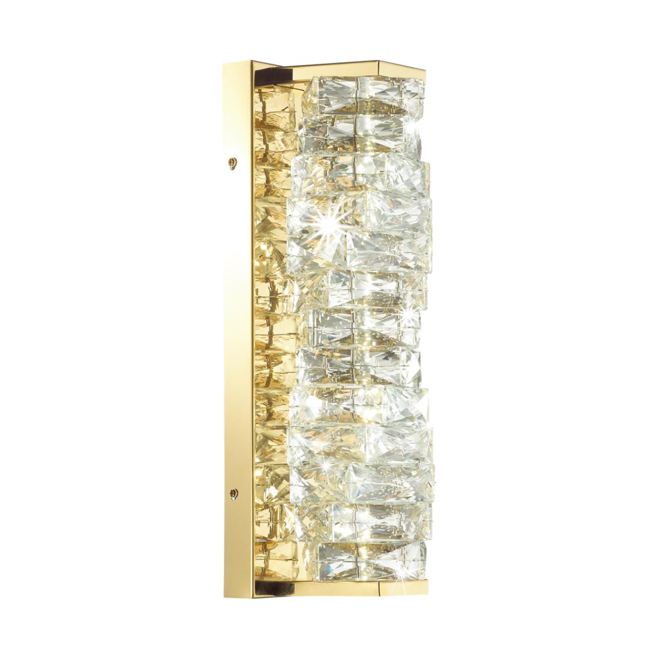 Светодиодный светильник 41 см, 10W, 4000K, Odeon Light Straza 4999/10WL, золото