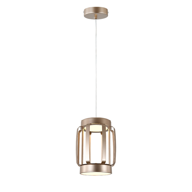 Подвесной светильник 15*15*150 см, LED, 24W, 3000К-6000K, Indigo CAPSULA V000154L золотой, 14027/2P Gold
