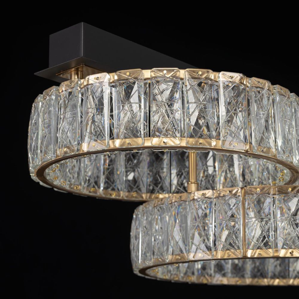 Светильник 75 см, 45W, 3000K, Citilux PALANT CL325162 LED, черный-бронза