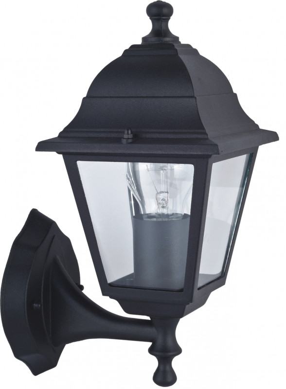 Уличный светильник Favourite Leon 1812-1W, D200*W150*H315, черный