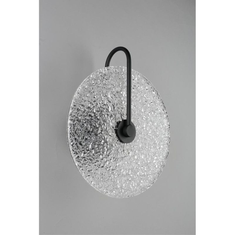 Бра 12*28*33 см, 1*LED, 5W, 3000K, Aployt Luca APL.329.21.05, черный