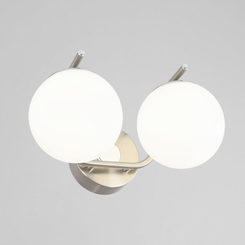 Бра 32*16 см, LED*24 W, 3000-5500 К, Матовый хром Citilux Адам CL228B321