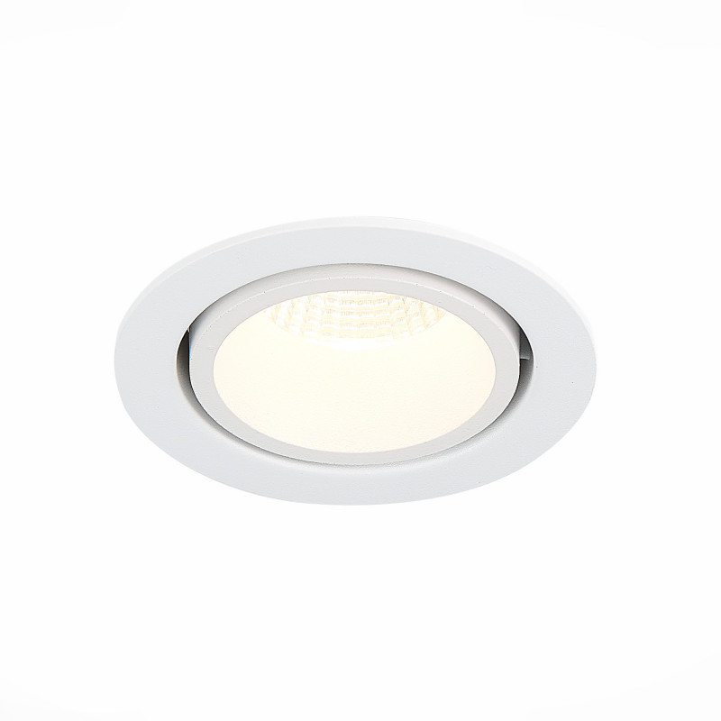 Встраиваемый светильник 10 см, 10W 4000K ST LUCE Встраиваемые светильники ST705.548.10 Белый
