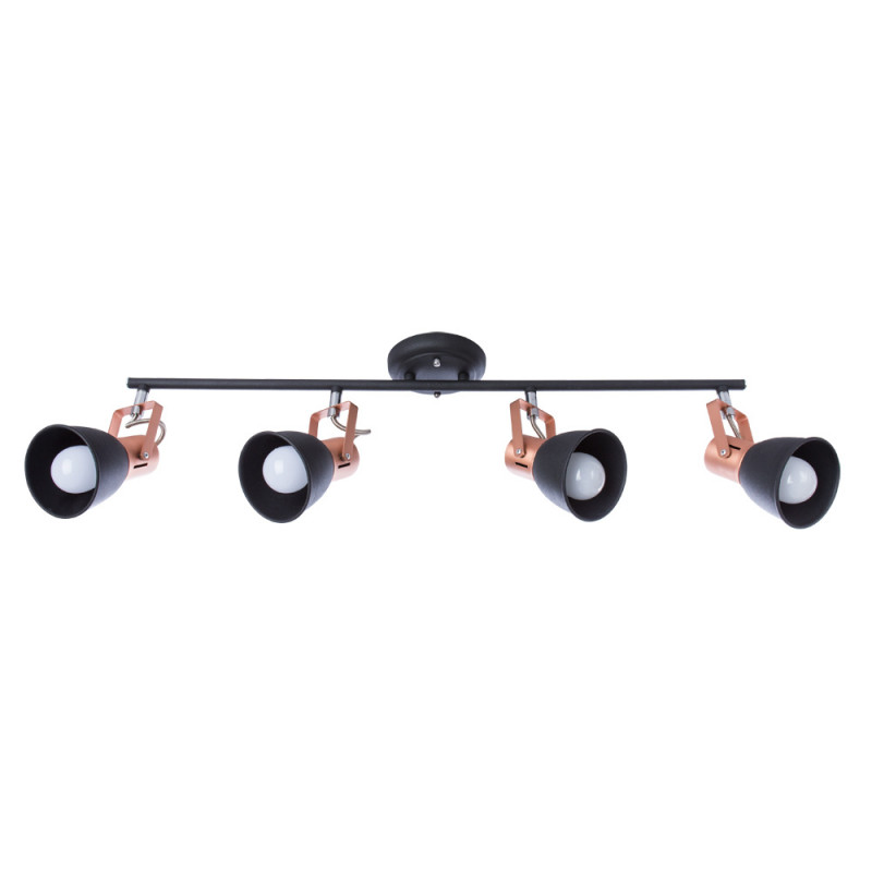 Светильник спот Arte Lamp A1677PL-4BK черный