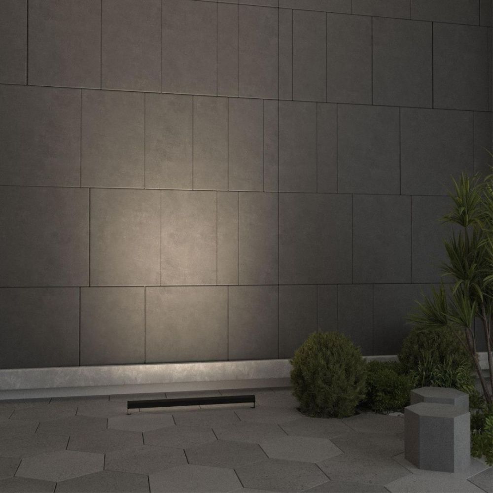 Ландшафтный светильник 50 см, 14W, 3000K, Odeon Light Nature Graze 7040/14WL, черный