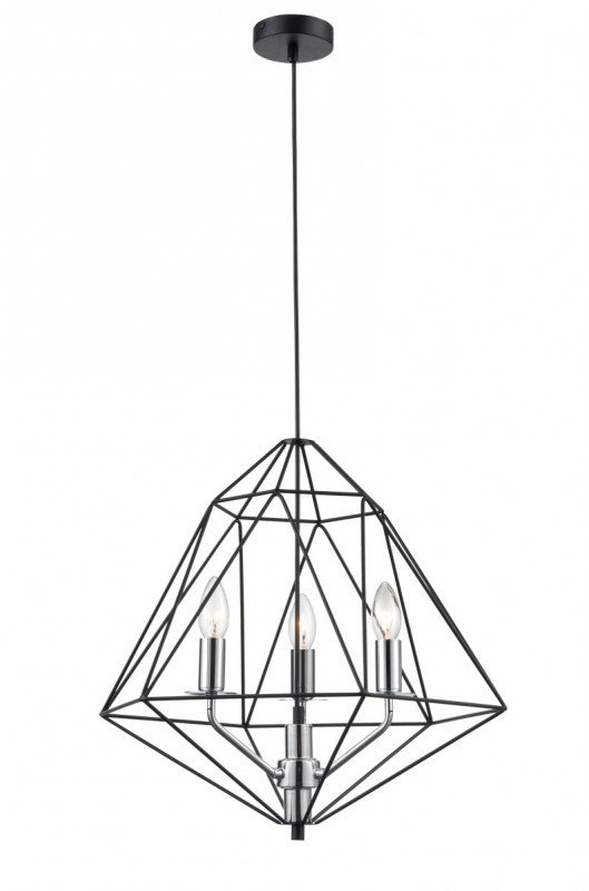 Подвесной светильник  48*139 см, 3*E14 хром Vele Luce Bessie VL4022P03