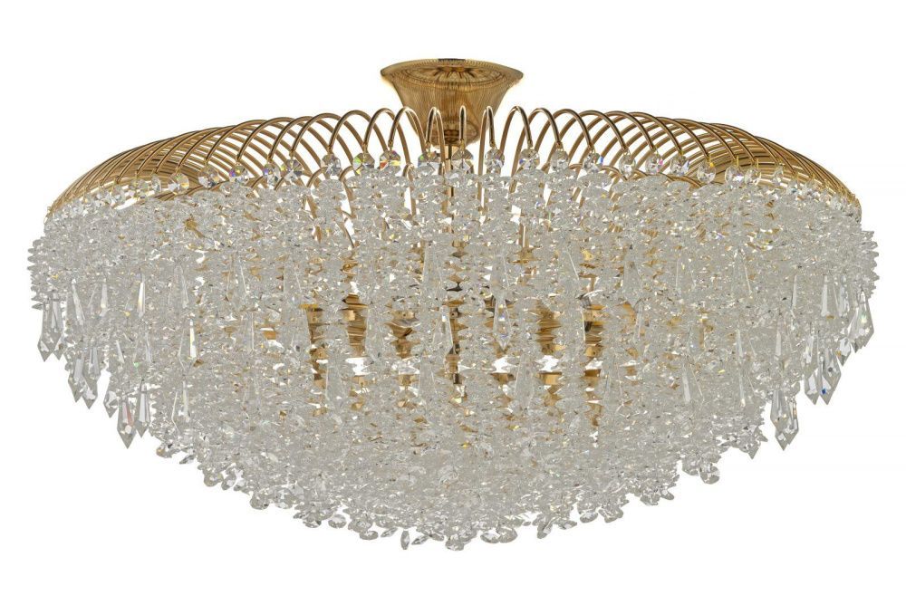 Люстра потолочная *80* см, 16*E14*40W, Arti Lampadari Delia Gold Delia E 1.3.80.105 G, золотой