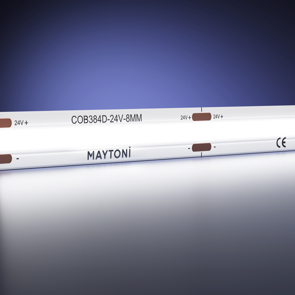 Светодиодная лента Ultra 24В COB 12Вт/м 6000К 5м IP 20 201077 Maytoni Technical, цена за метр, катушкой по 5 м