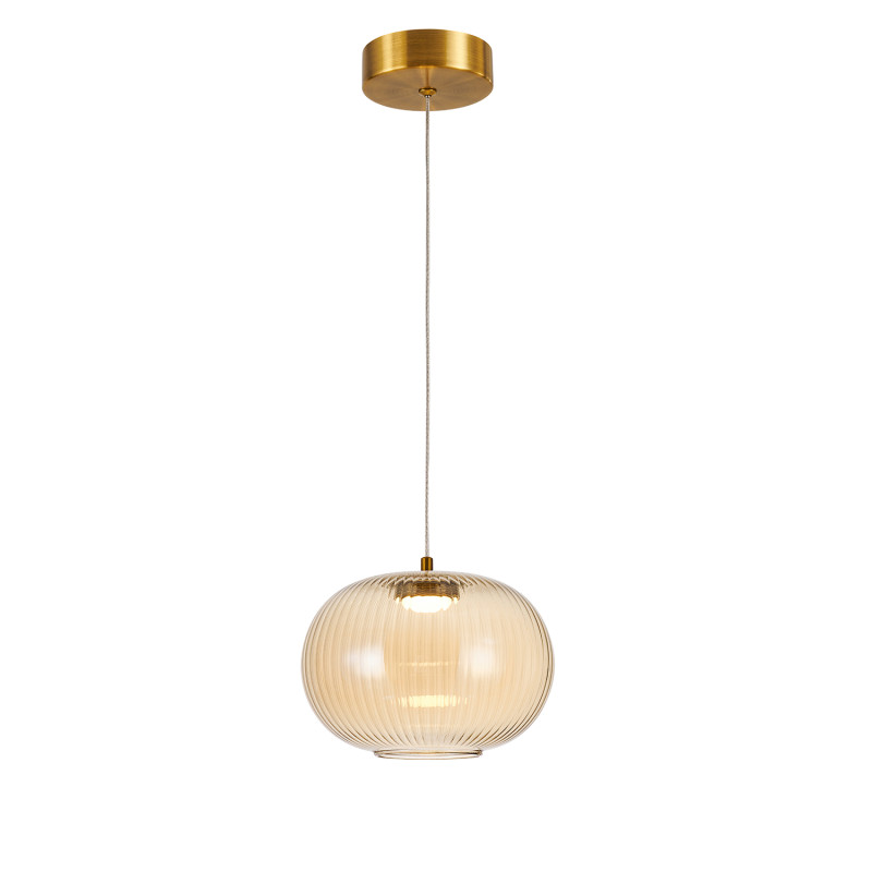 Подвесной светильник 18*143 см, LED, 4W, 4000К, Favourite Cattivo 4451-1P латунный