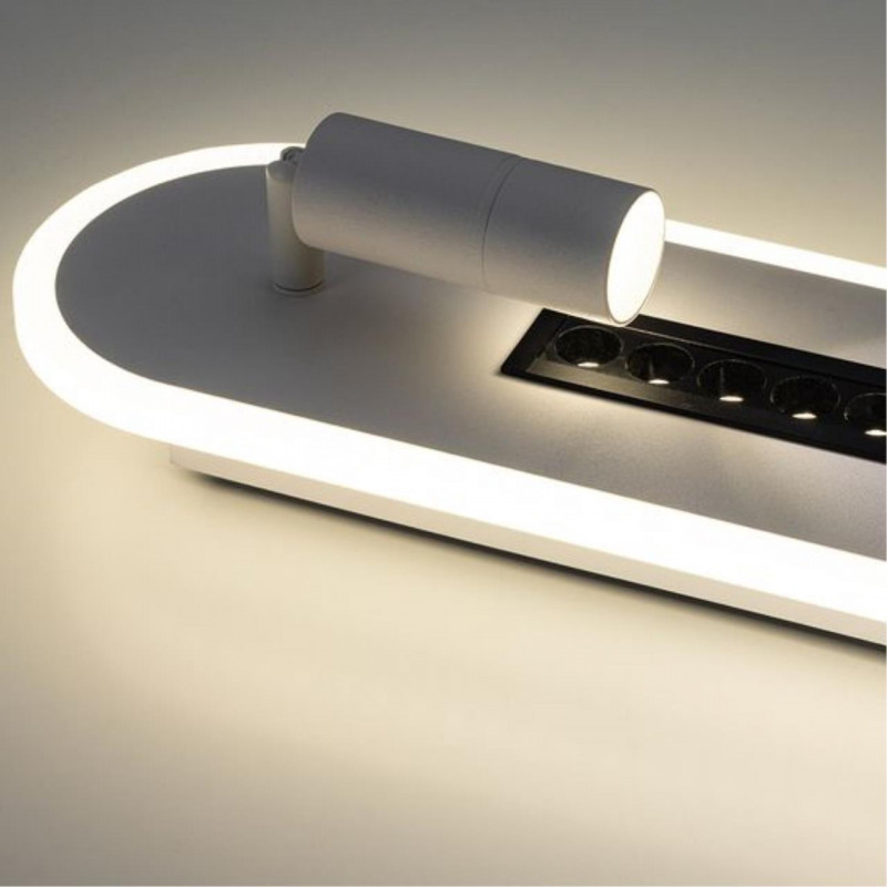 Люстра 84*4*14 см, 1 LED*105W, 4000 К, Arte Lamp Pisces A2220PL-3WH,