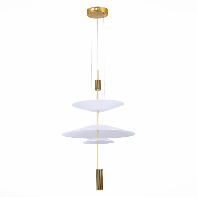 Люстра подвесная 50 см, 15W 3000K ST LUCE ISOLA SL6101.213.01 Золотистый
